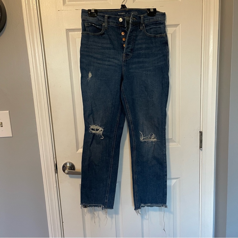 GUC Womens size 6 old navy jeans